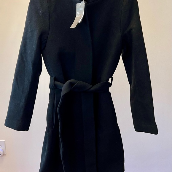 NWT H&M Wool-Blend Coat Designer Collab with Manteco. Size 0 - Picture 13 of 15
